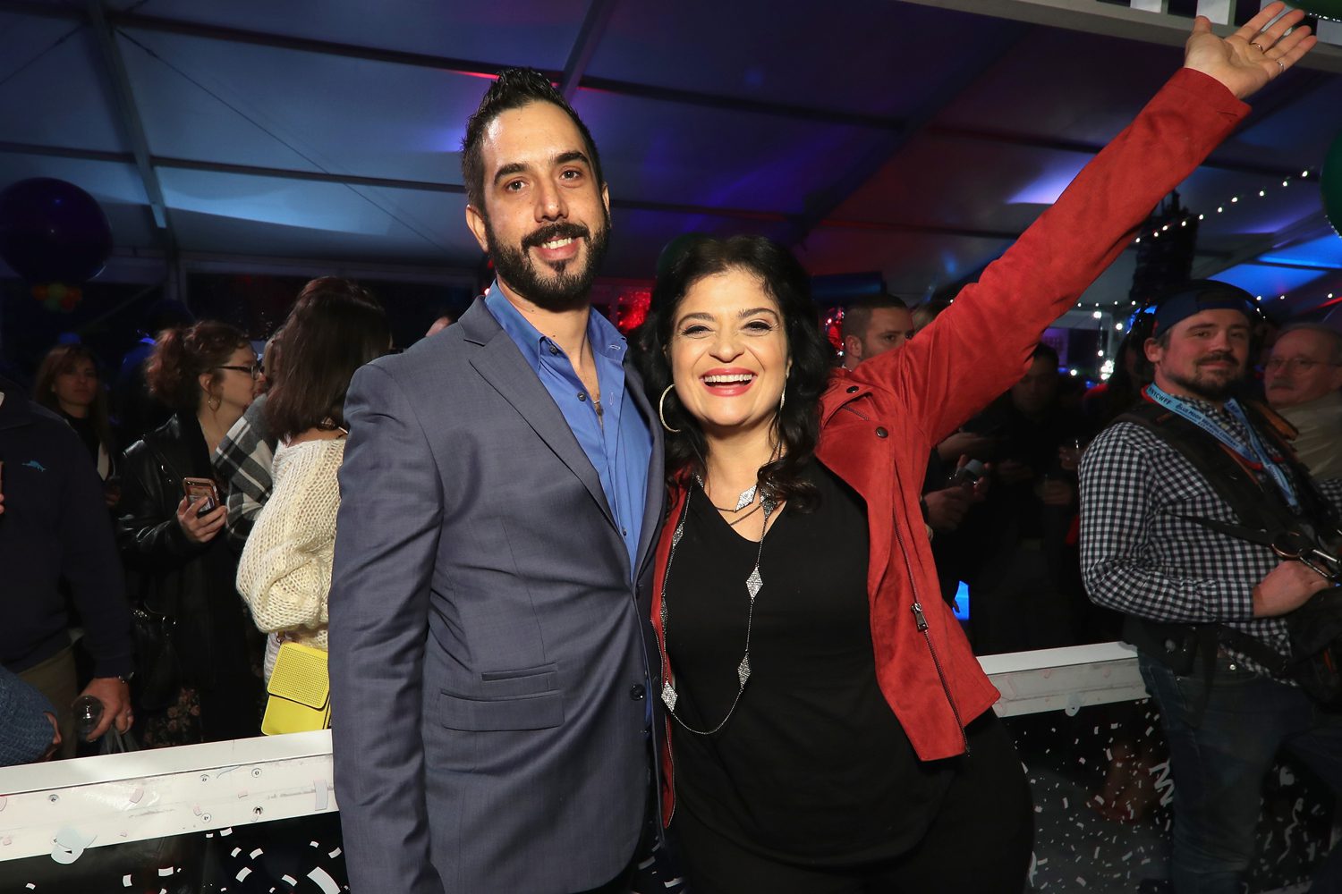 Alex Guarnaschelli and Fiance Michael Castellon