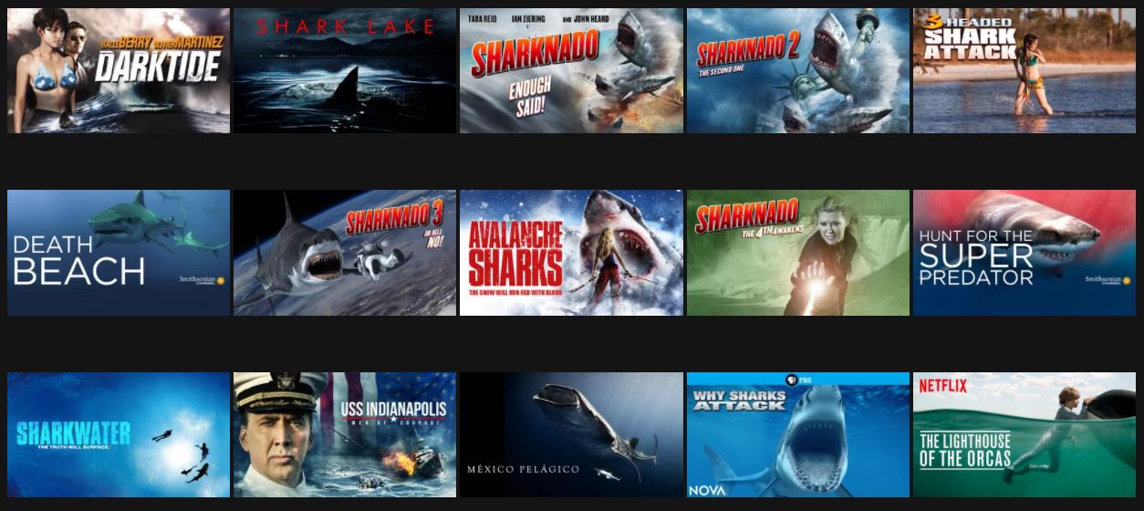 shark movies