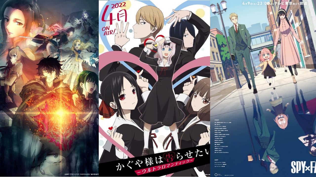 weekly Anime schedule April 1