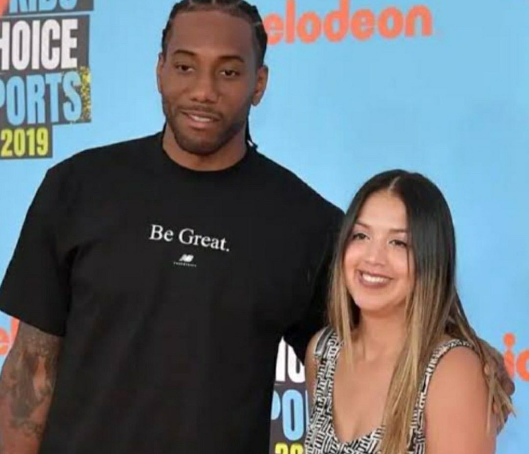 Kawhi Leonard and Kishele Shipley engagemnet