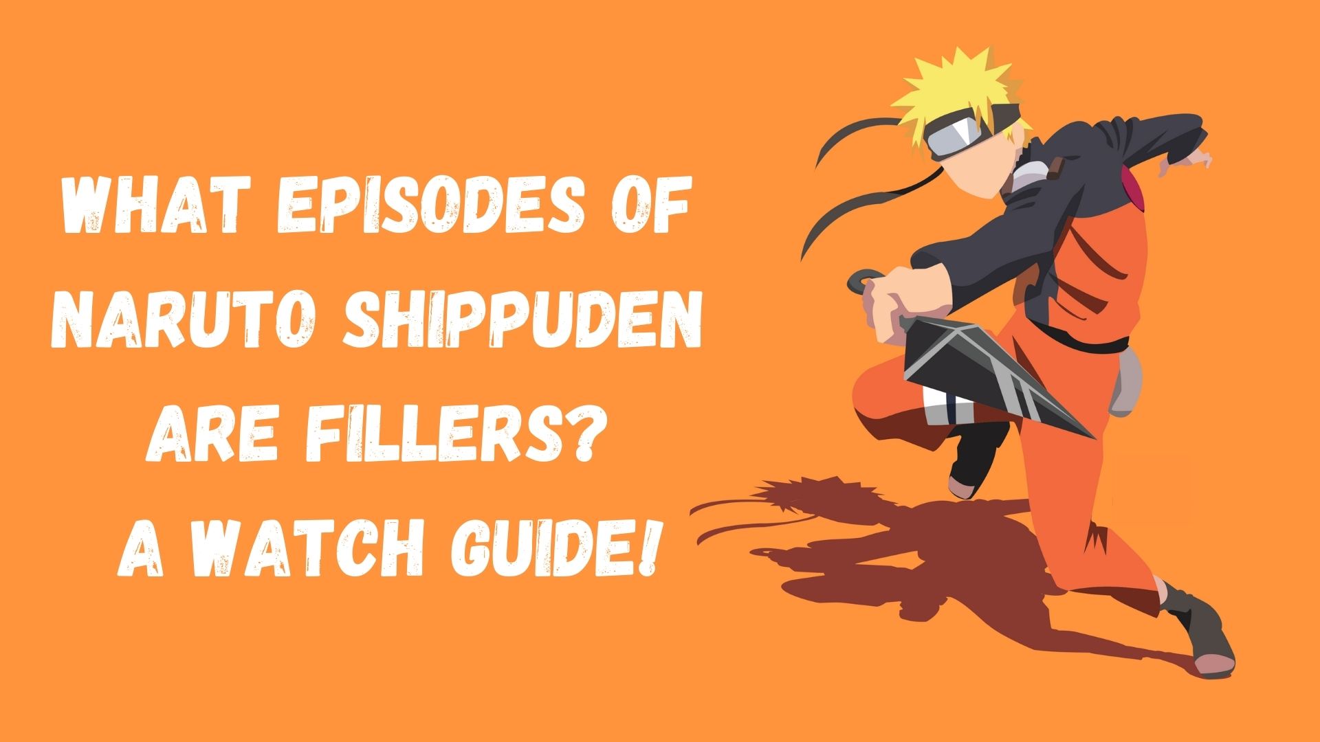 What Episodes of Naruto Shippuden Are Fillers A Watch Guide
