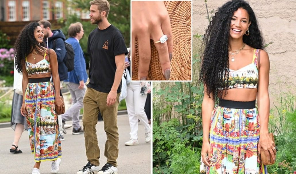 calvin harris and vick engaged fr