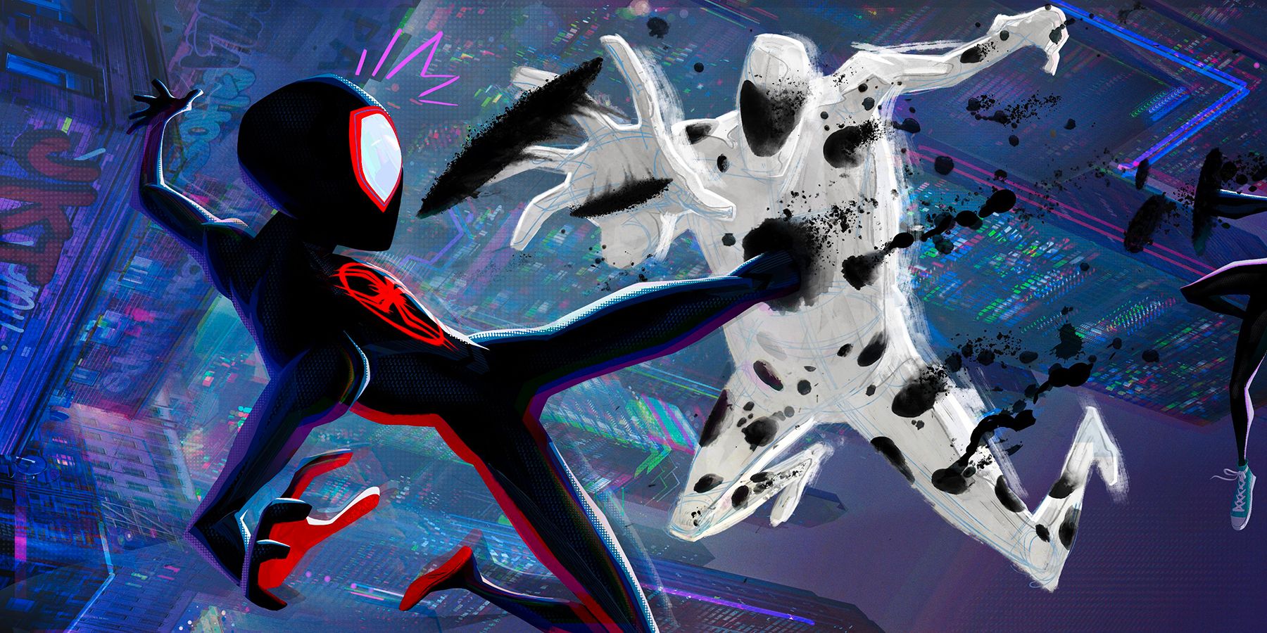 The Spot in Spider Man Across the Spider Verse