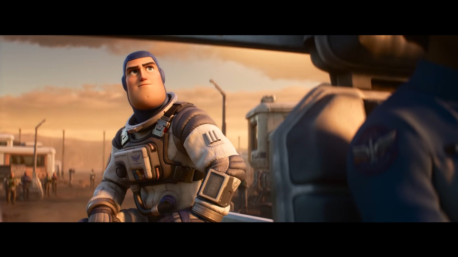 buzz lightyear in lightyear movie