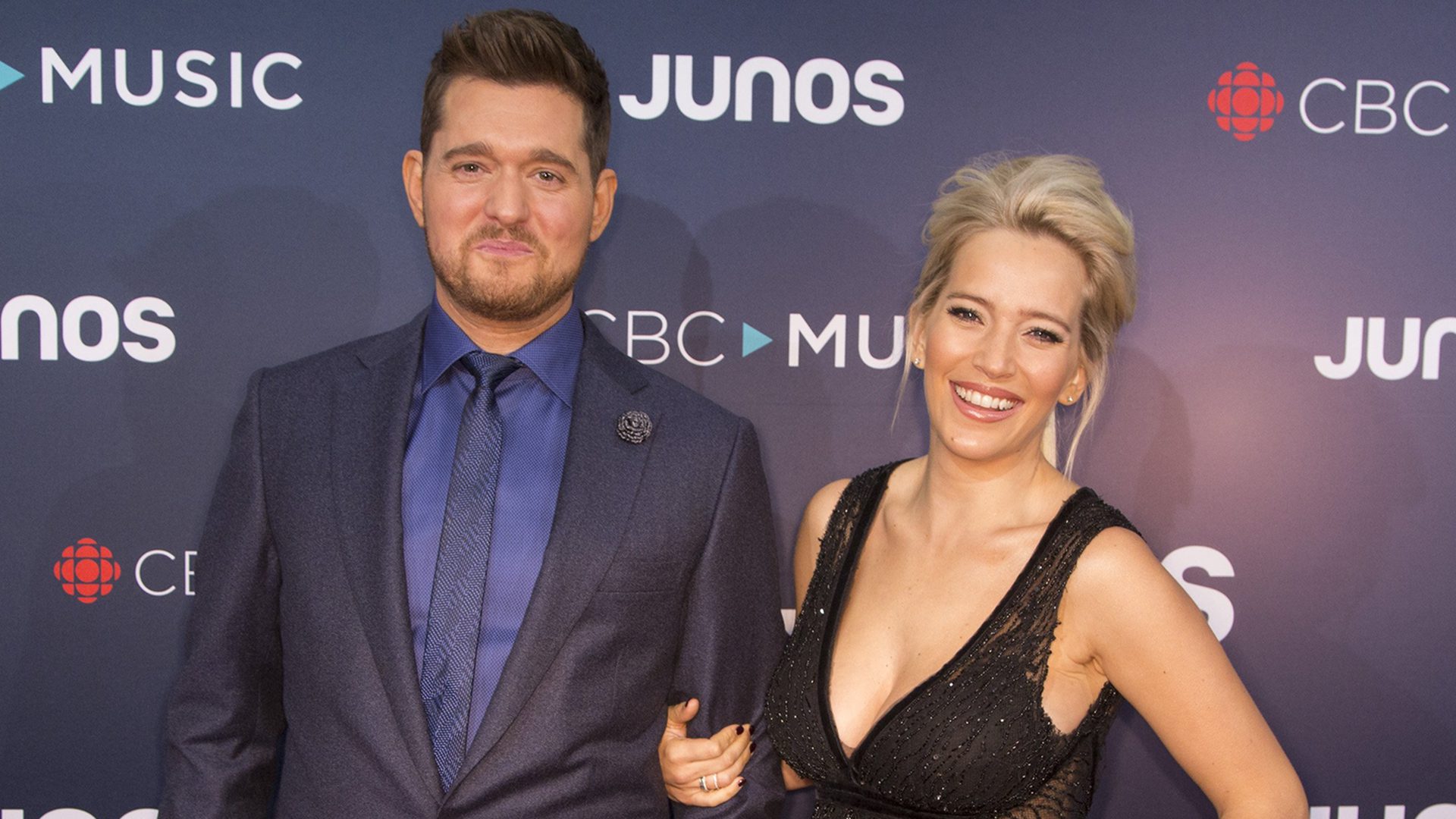 Michael Buble and Luisana Lopilato