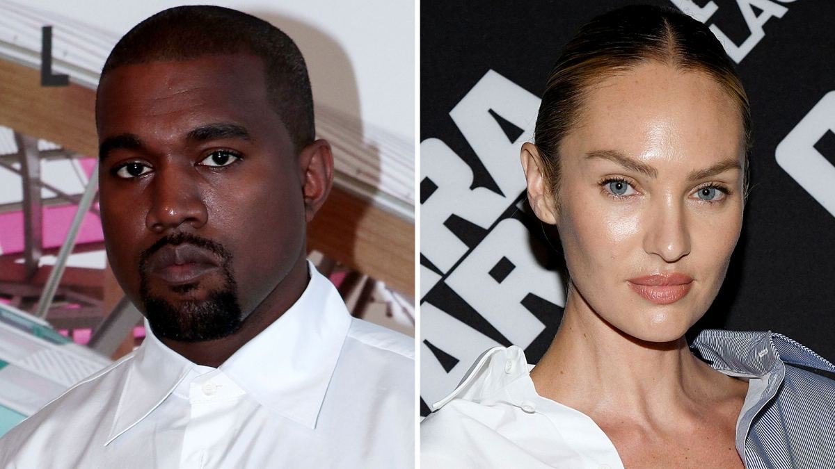 Kanye West and Candice Swanepoel
