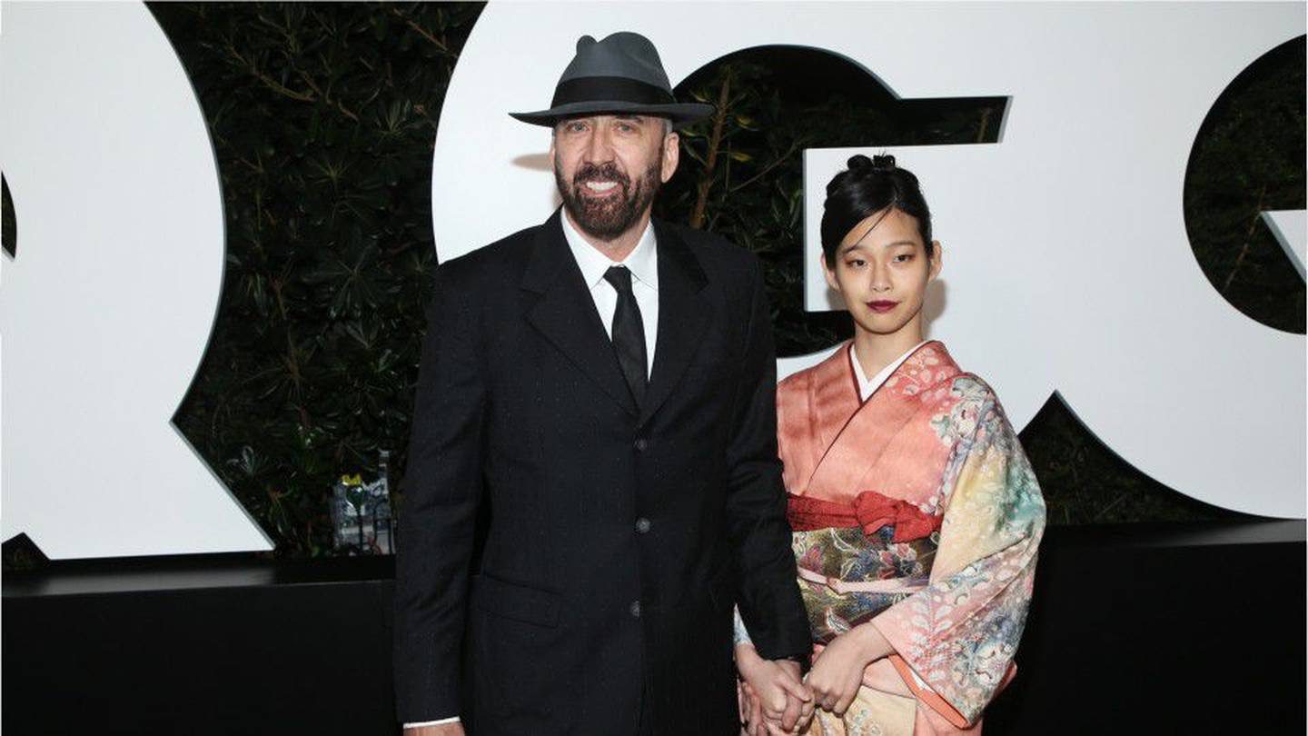 Nicolas Cage and Riko Shibata