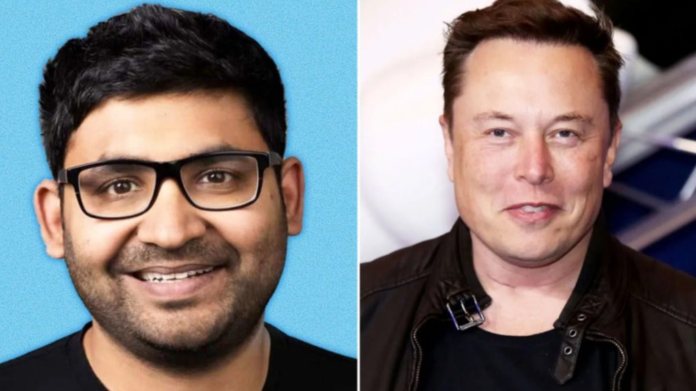 Elon musk fired parag ft