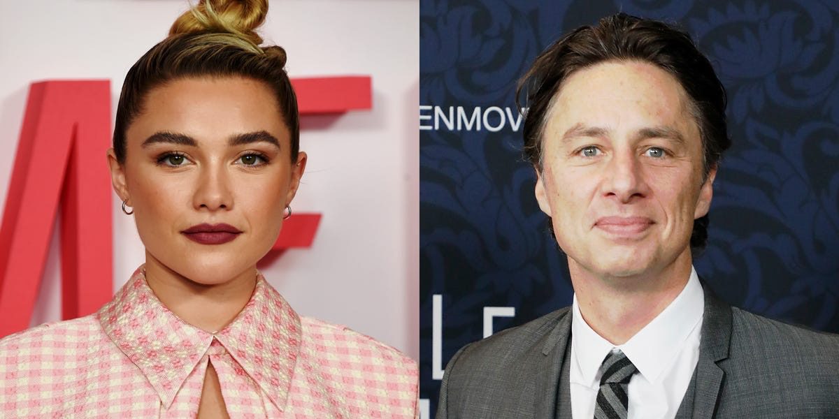 Florence Pugh and Zach 2