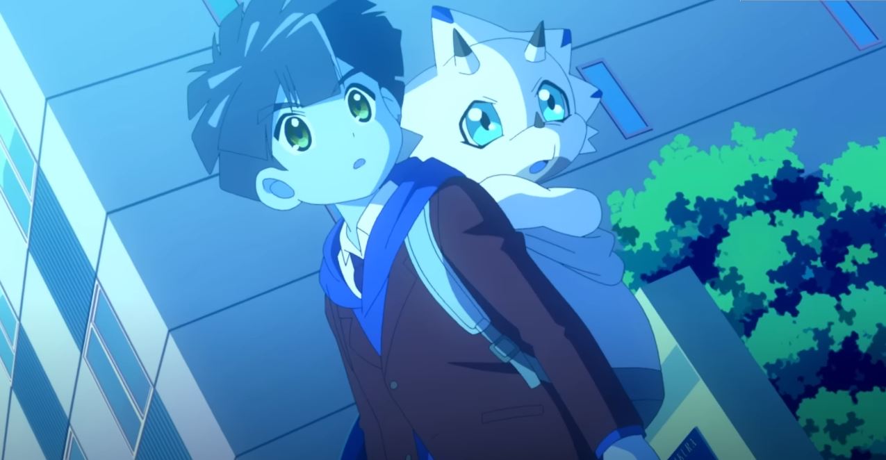A Still From Digimon Ghost Game credits Crunchyroll