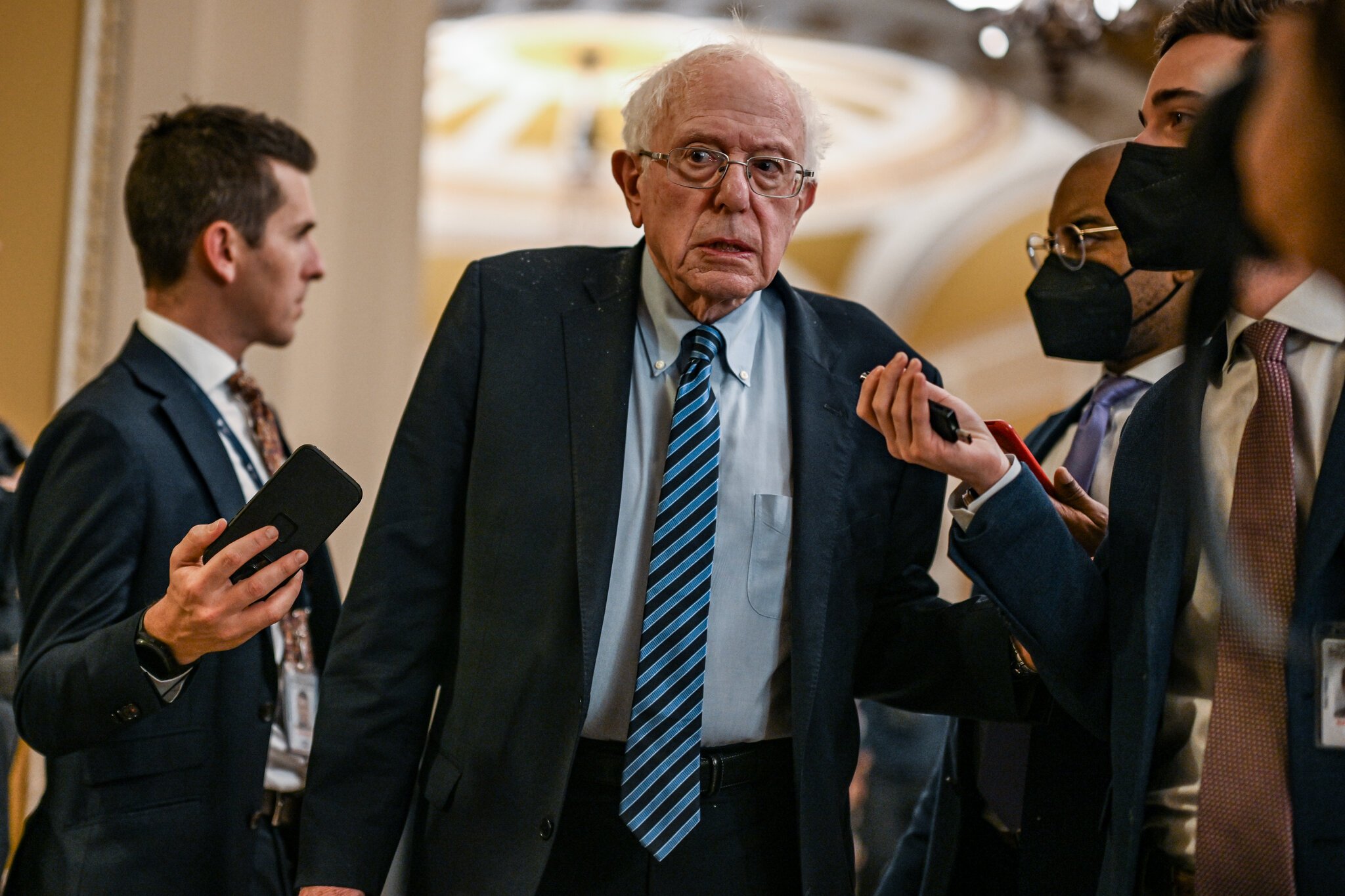 Sanders navigates controversy emphasizes broader concerns about anti Semitism