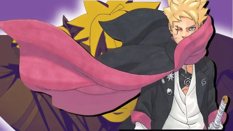 Borutos jacket Bolt Symbol From Two Blue Vortex Shueisha Studio Pierrot