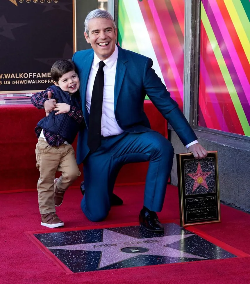 Andy Cohen Shares Son Ben’s Adorable Holiday Wish List and Teases New Year’s Eve Plans 11 Andy Cohen with his Son.webp