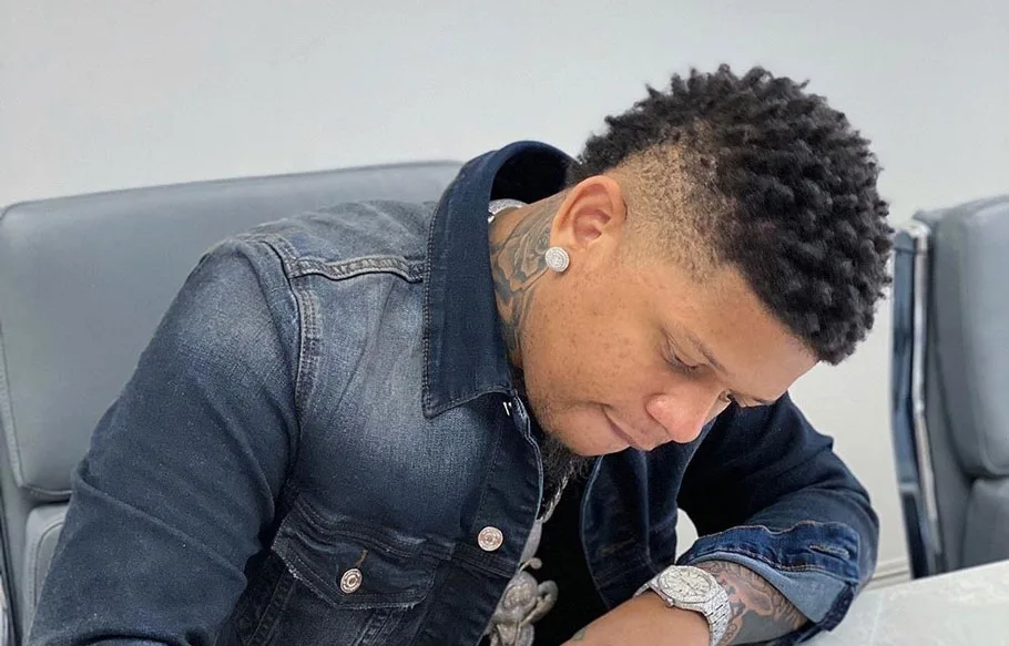 Yella Beezy Haircut.webp